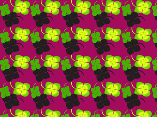 パープルとクローバー