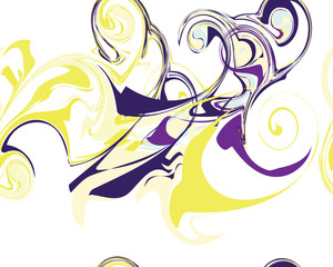 Mardi Gras seamless line marble pattern, Vector illustration