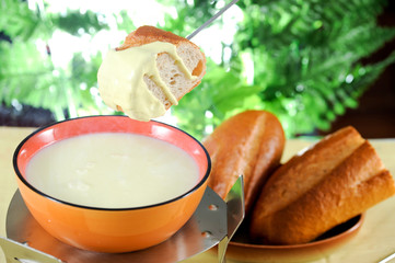 Cheese fondue