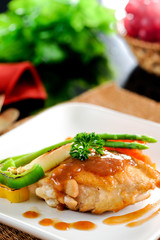 Chicken steak