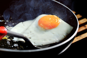 Fried eggs