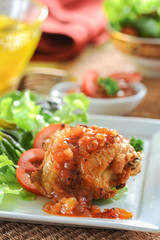Fried chicken wings