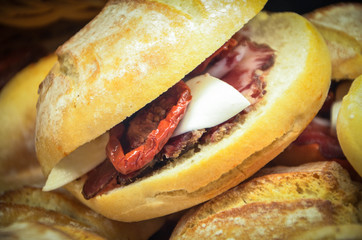 italian panini - crostini, starters, bruschetta