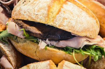 italian panini - crostini, starters, bruschetta