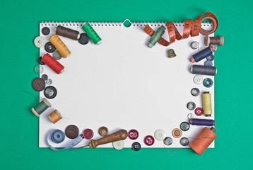 various sewing accessorie