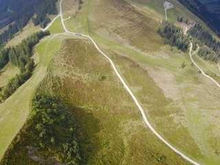 Alpen aus der Luft