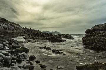 landscape in the coast