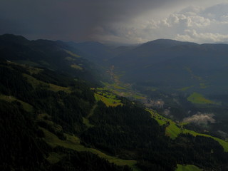 Alpen aus der Luft