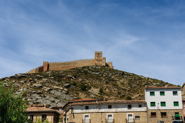 Fototapeta na wymiar Albarracín Castle