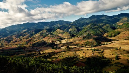 Fototapeta na wymiar Montagne de Kalaw - Myanmar