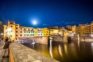 Fototapeta na wymiar Ponte Vecchio, Florenz 