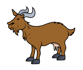 Cartoon Goat