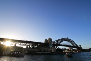 Obraz premium シドニー ハーバーブリッジ