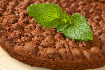 chocolate round cake