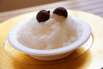 ライチのかき氷