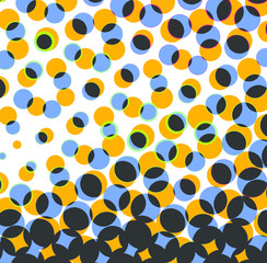 Colorful Abstract Halftone Background