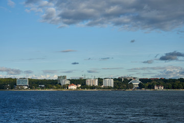 Old town Tallinn, view from Baltic sea