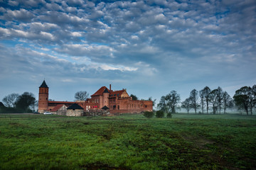 Fototapeta na wymiar Castle in Tykocin town, Podlasie, Poland