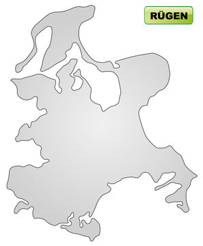 Stumme Karte von R&uuml;gen