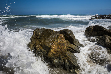 Meerbrandung auf Kreta