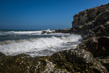 Meerbrandung auf Kreta