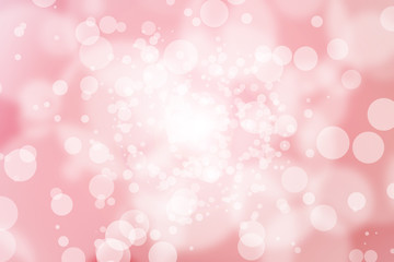 pink abstract blur bokeh background