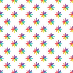 Pattern background color of vector and colorful of abstract background texture, pattern background that create by flower petals