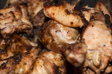 Shish kebab from chicken