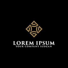 Fototapeta premium minimalist letter G decoration logo design concept template