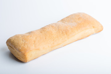 close up of ciabatta bread