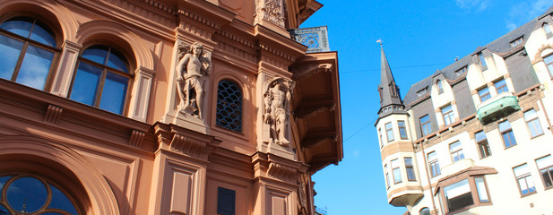 Riga - Lettonie / Façades
