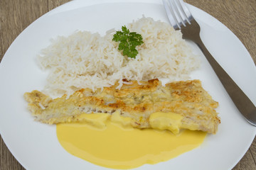 filet de poisson meunière