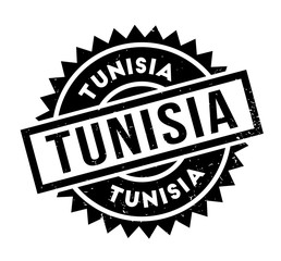 Tunisia rubber stamp. Grunge design with dust scratches. Effects can be easily removed for a clean, crisp look. Color is easily changed.