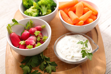 healthy snack buffet