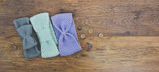 knit winter headbands