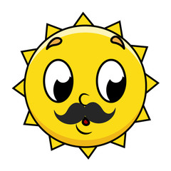 Cute Surprised Smiley Vector