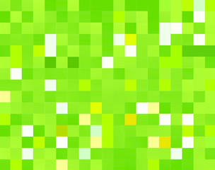 Abstract Green Pixel Pattern Design background