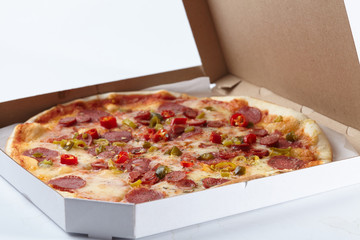 pizza in the box