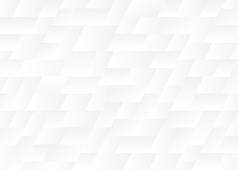 White and grey geometric abstract background. Vector
