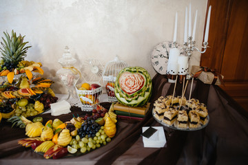 Delicious wedding desserts