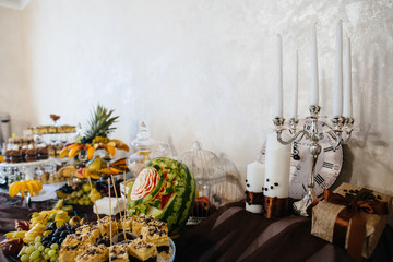 Delicious wedding desserts