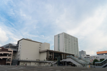 2017年8月　仙台駅東口の風景