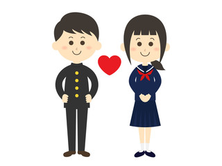 学生カップル