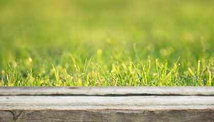 Wooden table background