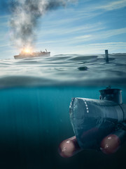 submarine on patrol