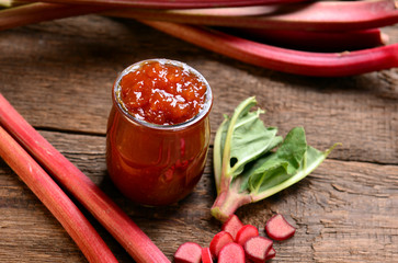 Rhubarb jam