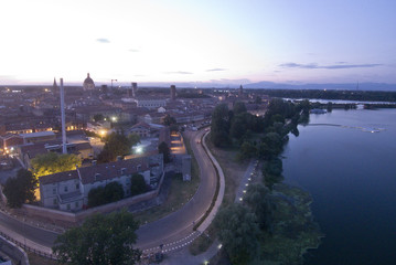 Vedute Mantova città lago, Cittadella, Marmirolo, Goito, Bosco Fontana