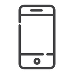 Smartphone line icon