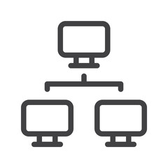 Network line icon