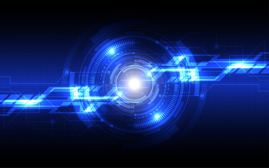 Abstract technology background Hi-tech communication concept innovation background vector illustration